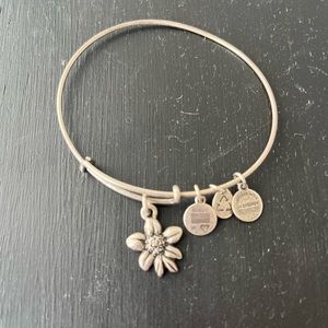 Alex and Ani Flower Bracelet